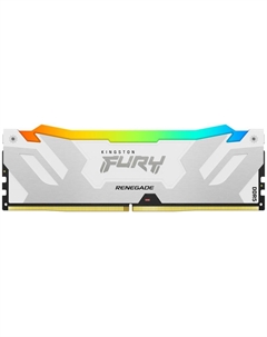 Модуль памяти DDR5 16GB Kingston KF580C38RWA-16 8000MHz Fury Renegade RGB RTL Gaming PC5-57600 CL38 DIMM 288-pin 1.45В single rank с радиатором Ret Kingston fury