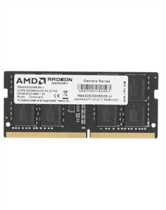 Модуль памяти SODIMM DDR4 32GB R9432G3206S2S-U Radeon R9 Gamers, PC4-25600, 3200MHz, CL16, 1.2V Amd