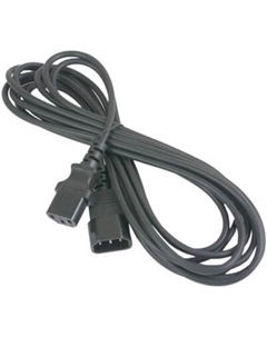 Кабель питания PWC-IEC13-IEC14-5.0-BK монитор-компьютер IEC 320 C13 - IEC 320 C14 (3x0.75), 5 м Hyperline