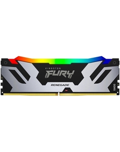 Модуль памяти DDR5 16GB KF568C36RSA-16 Renegade black RGB 6800MHz CL36 1RX8 1.4V 16Gbit retail Kingston fury