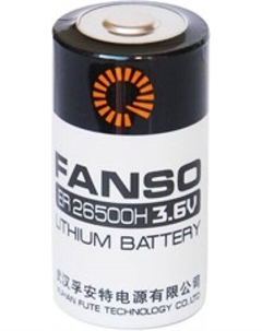 Батарейка Fanso ER26500H/S Li-SOCl2 батарея типоразмера C, 3.6 В, 9 Ач, Траб: -55...85 °C