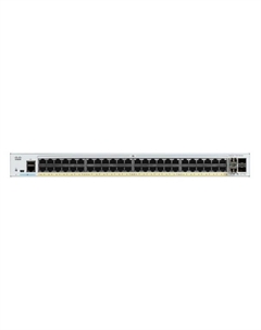 Коммутатор C1000-48P-4G-L Catalyst 1000 48port GE, POE, 4x1G SFP Cisco