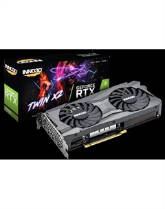 Видеокарта PCI-E GeForce RTX 3060 TWIN X2 (N30602-12D6-119032AH) 12GB GDDR6 192bit 8nm 1320/15000MHz HDMI/3*DP RTL Inno3d