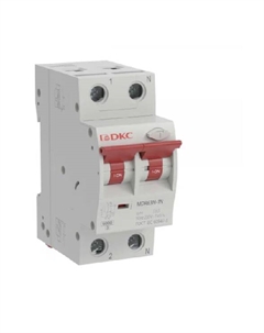 Автоматический выключатель дифф. тока (АВДТ) MDR63N-1N3C40-A MDR63N 1P+N 40A C 100mA 6kA тип A, "YON max" Dkc