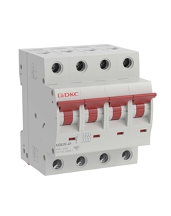 Автоматический выключатель модульный MD63N-4PB32 4P 32A B 6kA, "YON max" Dkc