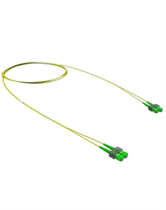 Патч-корд волоконно-оптический RNPC9DCACA1 Duplex SC/APC-SC/APC, 9/125 (OS2), 1 м, "RAM telecom" Dkc