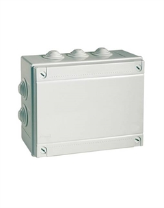 Коробка распределительная 54202 с каб. вводами 2х40мм, IP55, 240х190х90мм, "Express" Dkc