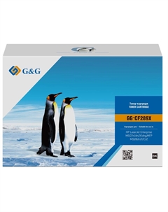 Тонер-картридж GG-CF289X для НР LaserJet Enterprise M507n/dn/X/dng, MFP 528dn/f/C/Z (10000стр) G&g