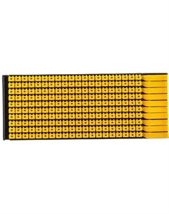 Маркер на кабель MKSGS1 сечением 0,5-1,5мм символ „*”, "Mark" (уп/200 шт) Dkc