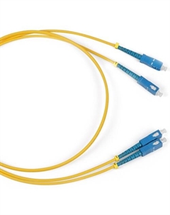 Патч-корд волоконно-оптический FC-9-SC-SC-UPC-2M SC/UPC-SC/UPC, duplex, LSZH, 2 м Hyperline
