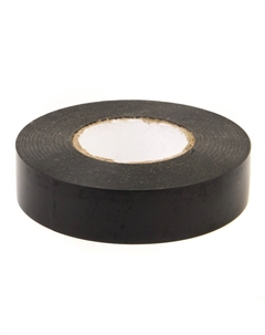 Изолента PVC151013BK ПВХ 15x0,13 10м в рулоне Черная, "Quadro" Dkc