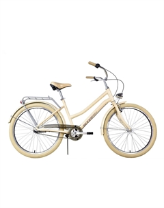 Велосипед женский, городской Comfort Lady 26" 2025 персиковый матовый/светло-лиловый, HQ-0017933 (Рама: S(14.5)) Stark