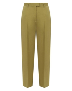 Брюки из хлопка и льна Jacob cohen