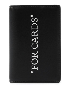 Кожаный футляр для кредитных карт Off-white