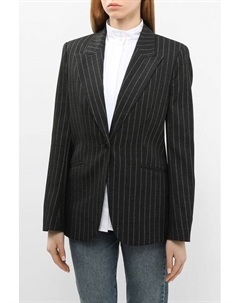 Пиджак однобортный в полоску Karl lagerfeld