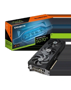 Видеокарта GIGABYTE GeForce RTX 5070 Ti Eagle OC SFF 16G (GV-N507TEAGLE OC-16GD) PI Gigabyte