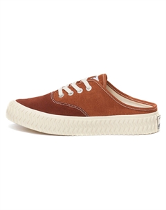 Кеды унисекс с низким верхом бордового коричневого цвета Excelsior