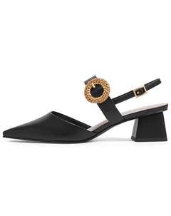 Туфли Mary Jane женские низкие черные Charles&keith