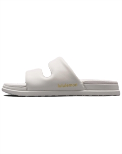 Шлепанцы Restfeel Slide женские белые Lululemon