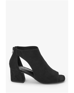 Ботильоны Forever Comfort с декоративным вырезом, черный Next