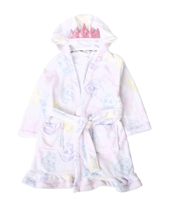 Халат с капюшоном для девочек принцессы Диснея, розовый Brand threads