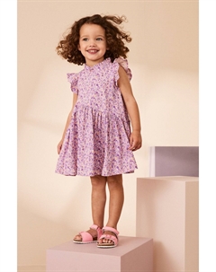 Асимметричное платье (от 3 месяцев до 7 лет), фиолетовый Next