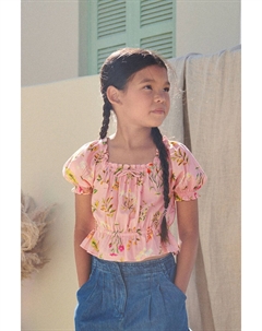 Блузка с рюшами (3 16 лет), розовый Next