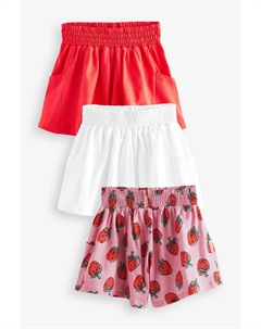 3 пары шорт (3 от 16 лет), красный Next