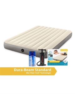 Матрас Dura Beam надувной, бежевый Intex