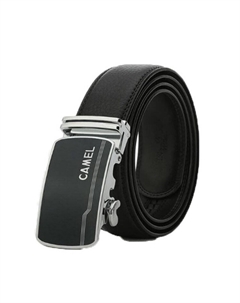 Мужской кожаный ремень, Подарочная коробка с односторонней пряжкой Camel