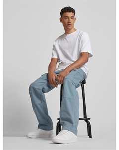 Брюки-карго классического кроя с задними карманами, светло-серый Carhartt work in progress