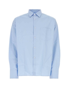 Рубашка мужская небесно-голубая, голубой Prada