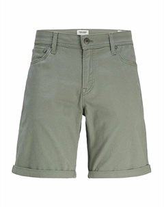 Бермуды узкие с 5 карманами из ткани Jjirick зеленый Jack & jones