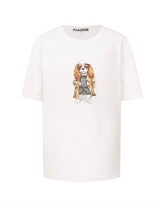 Хлопковая футболка Flashin'