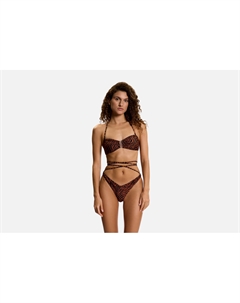 Плавки-бразильяно Rossana черный принт XS мл Infinity lingerie