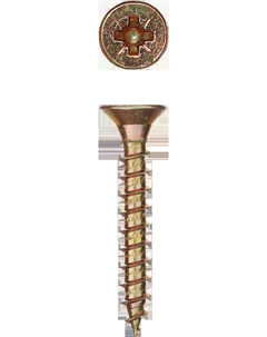 Саморез СУ-Ж универсальный 5 мм x 8 см, желтый цинк покрытие, 900 шт., пакет, (4-300390-50-080) Зубр