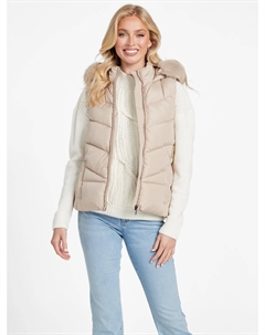 Стеганый жилет с капюшоном Hailey, цвет g118 Guess factory
