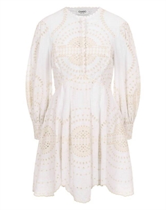 Платье из хлопка и льна Charo ruiz ibiza