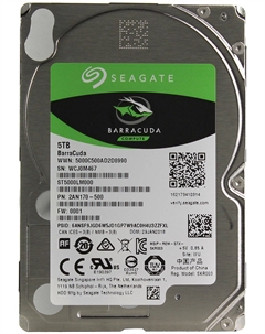 Жесткий диск HDD Seagate Original SATA-III 5Tb ST5000LM000 Barracuda (5400rpm) 128Mb 2.5''
