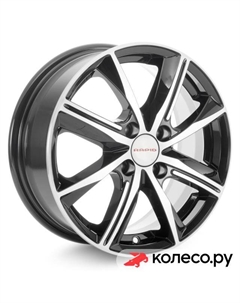 Литой диск Арнар (КС890) 7x16/5*114.3 D67.1 ET38 Алмаз-черный Кик