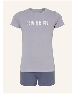 Короткая пижама, мультиколор Calvin klein
