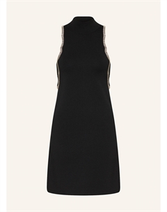 Платье с драгоценными камнями, черный Liu jo