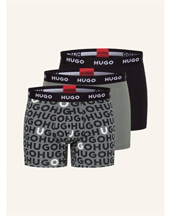 Комплект из 3 пар трусов-боксеров, мультиколор Hugo