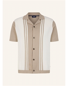 Трикотажная рубашка обычного кроя, коричневый Joop