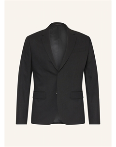 Приталенный пиджак, черный Calvin klein