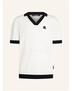 Рубашка поло, бежевый Karl lagerfeld