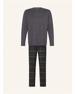 Фланелевая пижама, мультиколор Calvin klein