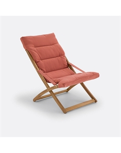 Кресло садовое из акации Salyx каштановый Laredoute