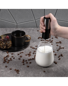 Капучинатор погружной luazon wmr-03, 6 вт, от батареек 2хаа, на подставке Luazon home