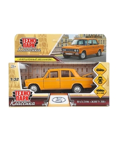 Машина металлическая Технопарк 2106-132-OR No name